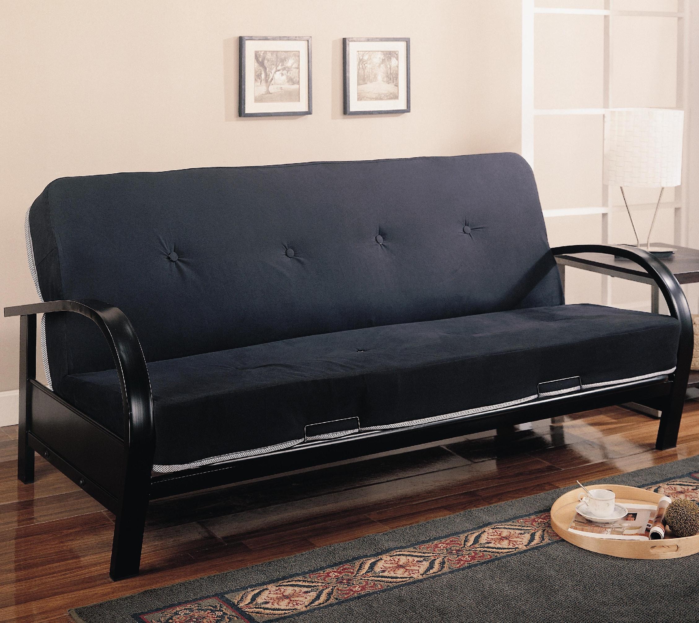 skuffe vægt Materialisme Coaster Living Room Futon Frame 300159 - Sell A Cow - Libertyville, IL