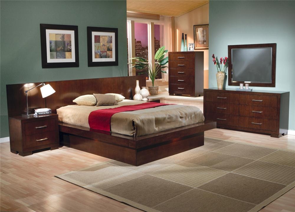 Coaster Bedroom Queen Bed 200711Q Wenz Home Furniture Green