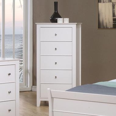 Cream bedroom chest of drawers hotsell