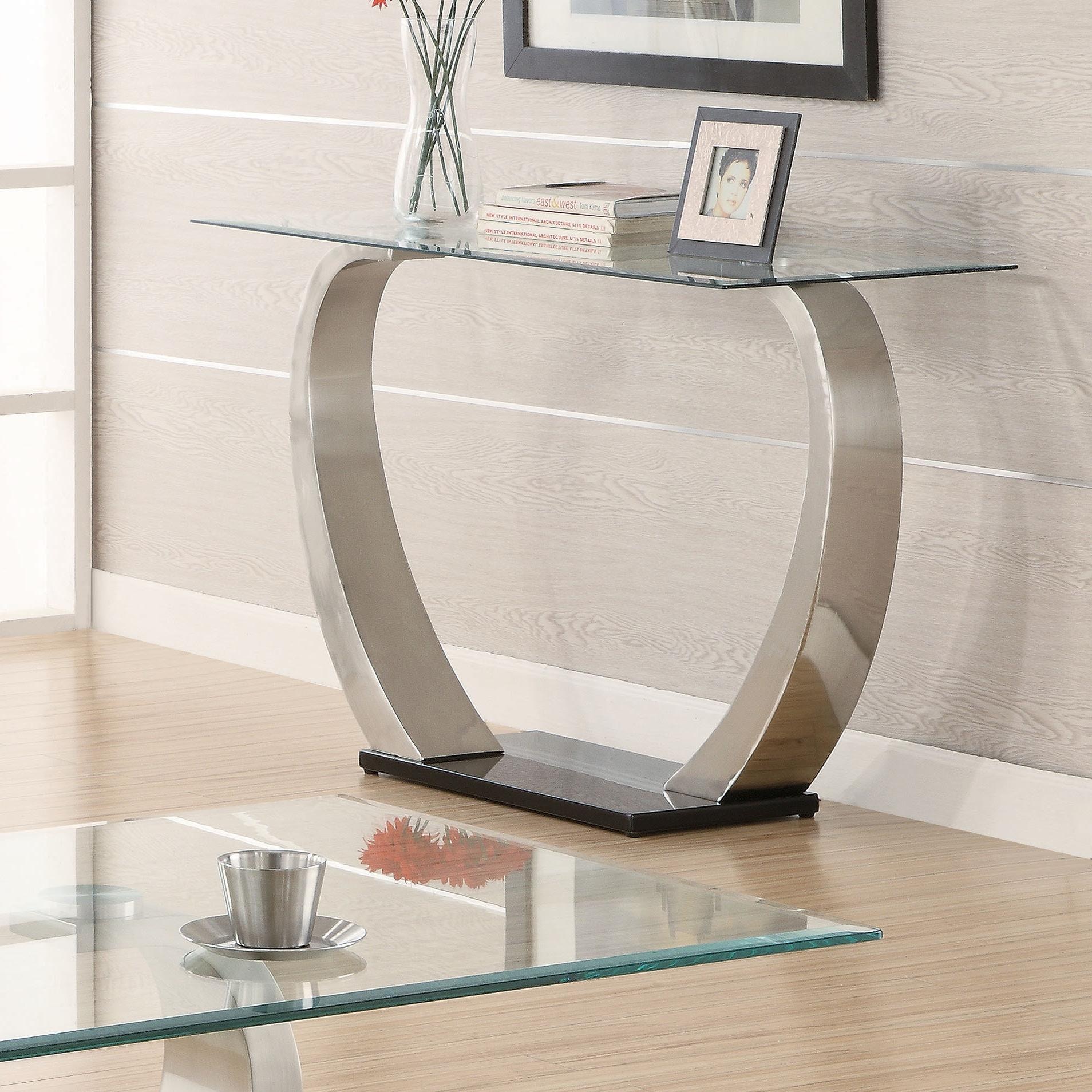 modern glass sofa table