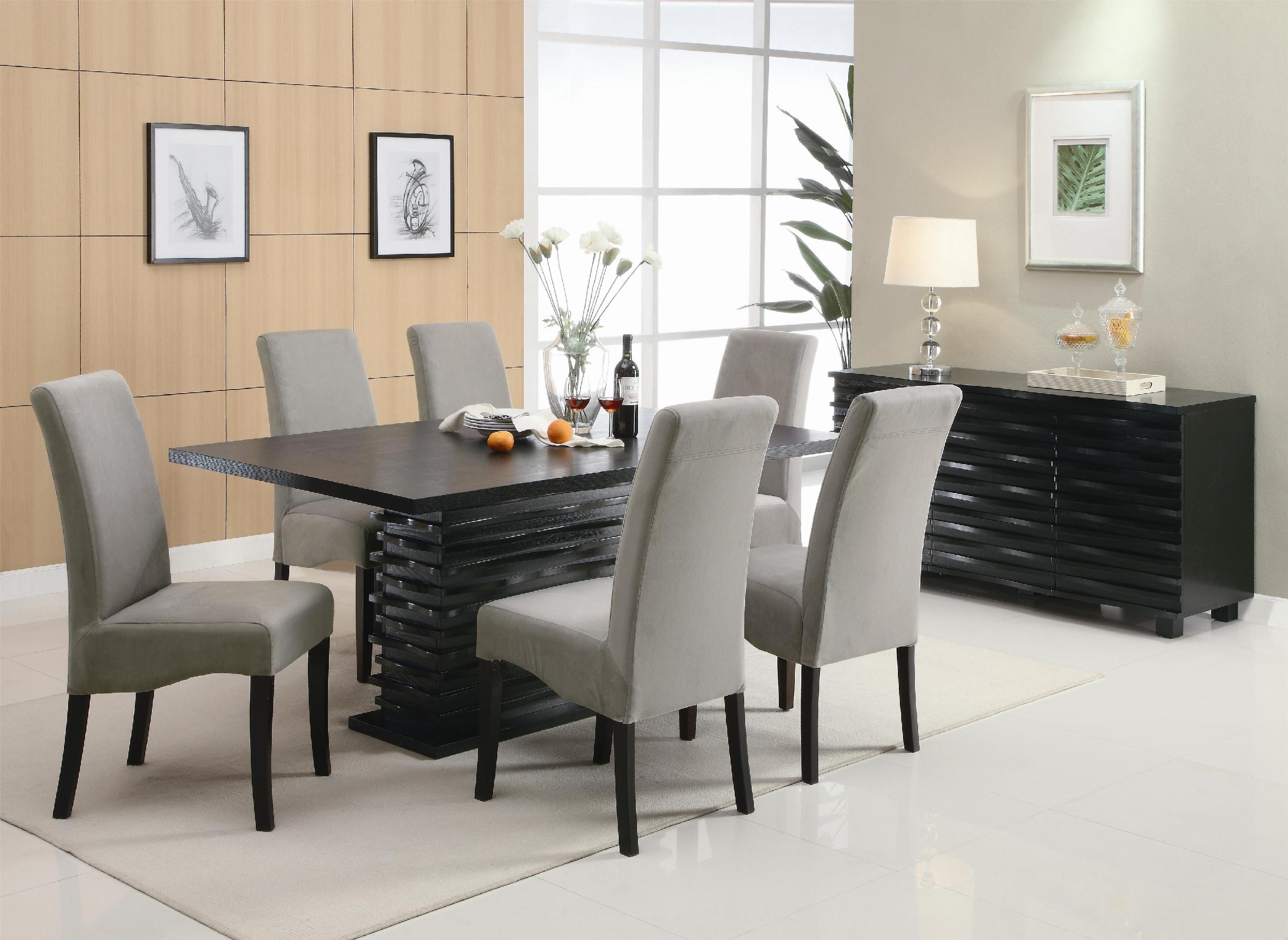 Coaster Casual Dining Stanton Velvet Upholstered Dining Side