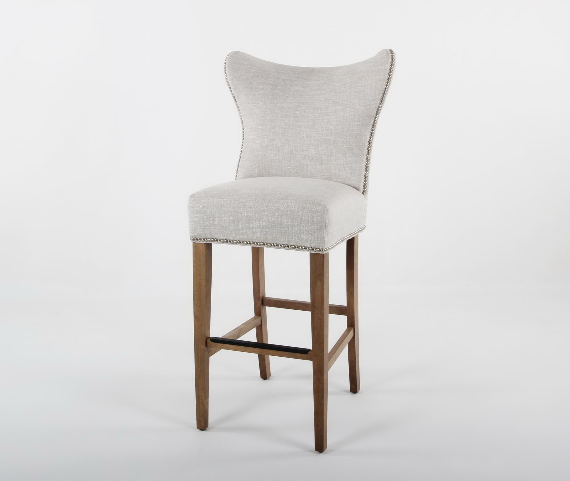 HB Designs Bar and Game Room Large Scale Curved Back Wing Style Bar