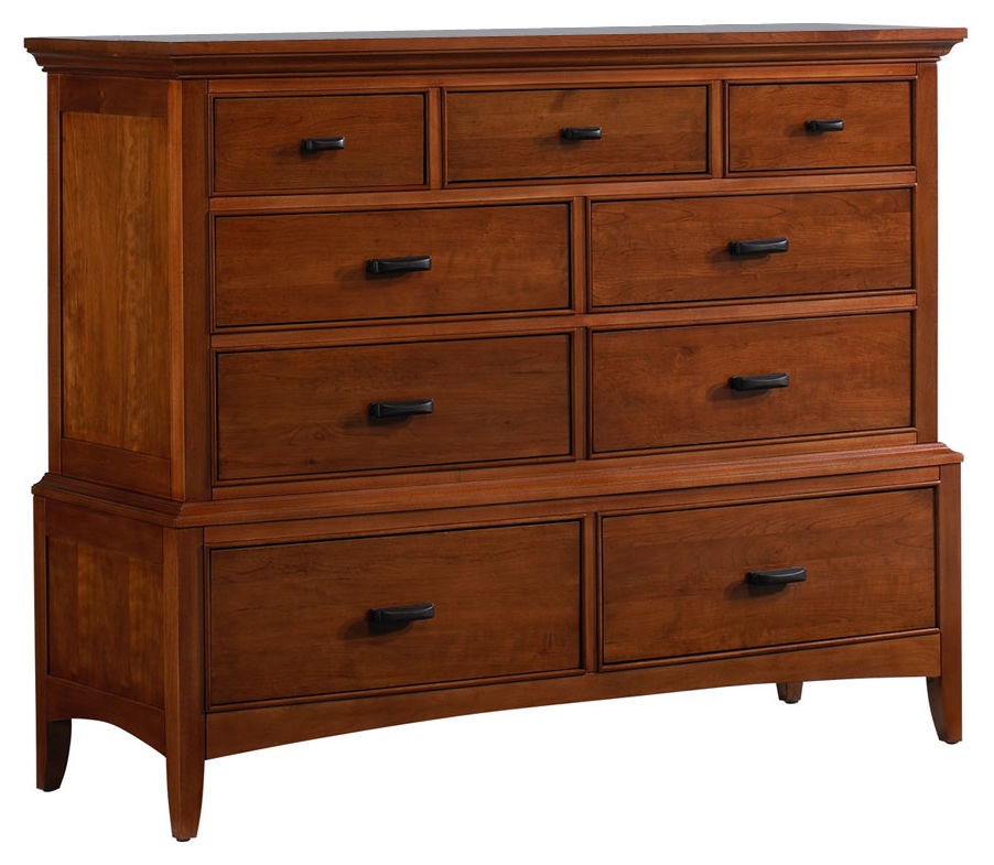 Cresent Fine Furniture Bedroom Shaker Media Dresser 1301