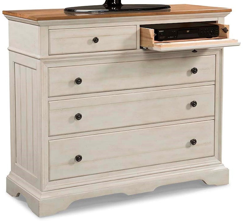 Cresent Fine Furniture Bedroom Small Media Dresser 201 103