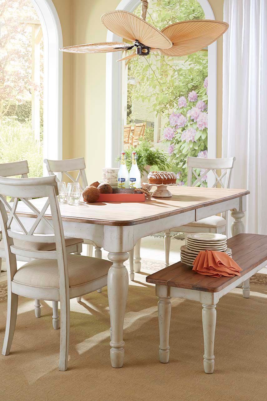 Saloom Dining Room Crescent Dining Table Norwood Furniture