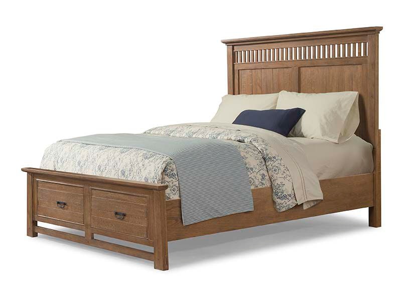 Cresent Fine Furniture Bedroom Camden Storage Panel Bed 202