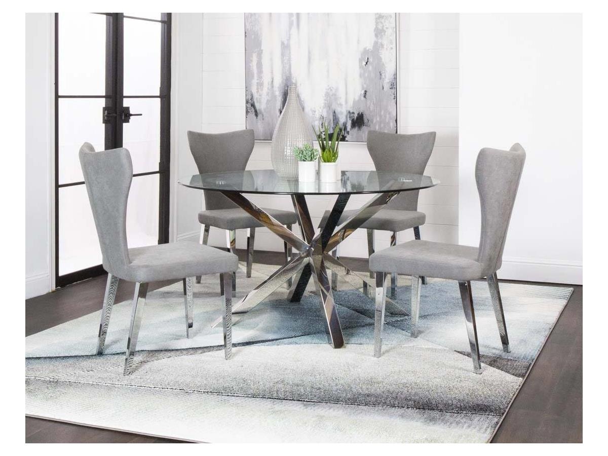 jules gray dining table