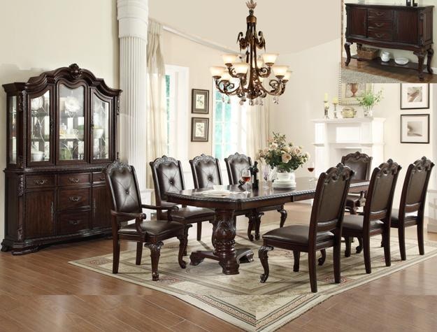 Crown mark kiera store round dining table