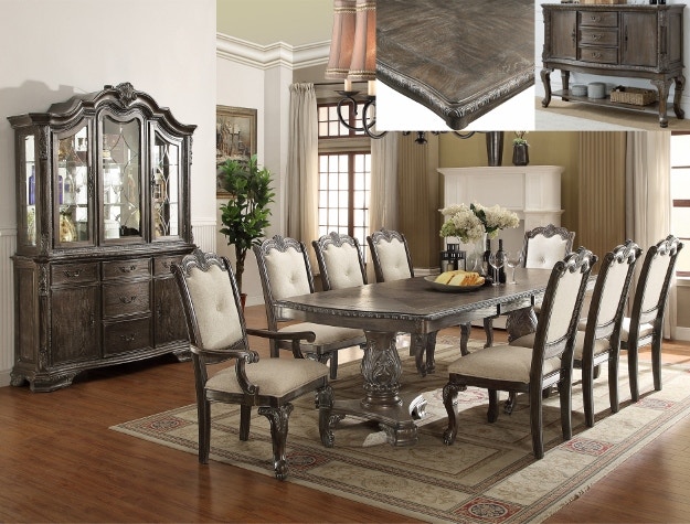 crown mark kiera dining set