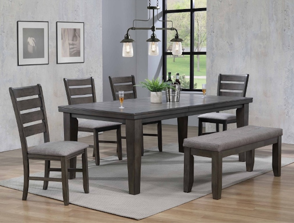 Crown Mark Dining Room Bardstown Dining Group 2152GY-6P ...