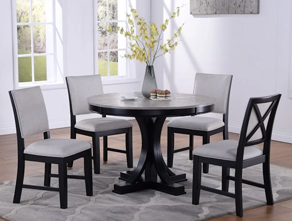 Crown Mark Casual Dining Harriet Dining Chair 2219LG-S - Weiss ...
