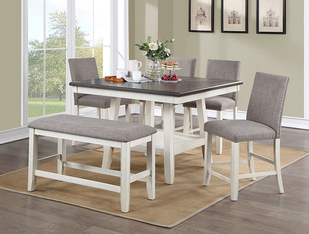 Crown mark counter height dining deals set