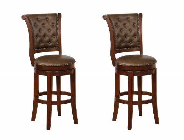 Crown Mark Casual Dining Granville Swivel Bar Height Stool 2992C29ESP