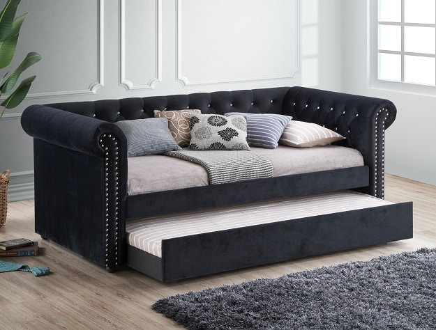 Shop Our Ellie Daybed Back/Front/Rail/Trundle By Crown Mark | 5332BK ...