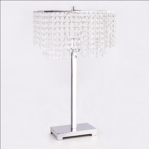 Crown Mark Table and Floor Lamps Table Lamp 6215TSV1 Weiss