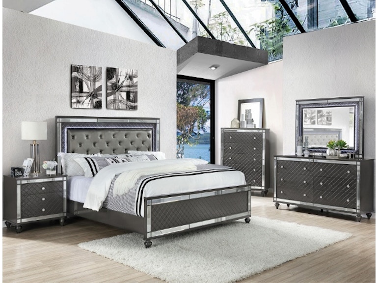 Crown Mark Bedroom Refino Dresser Top B1670 11 Furniture Market