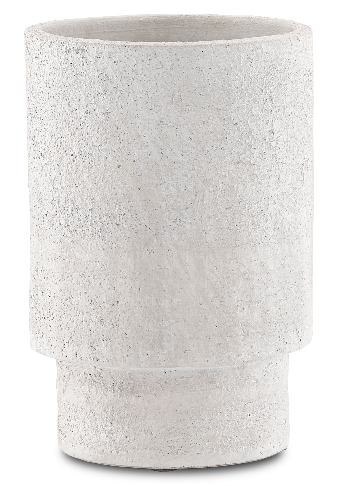 Currey and Company Home Accents Tambora Small Ivory Vase 12000186 J&K Home Furnishings Myrtle