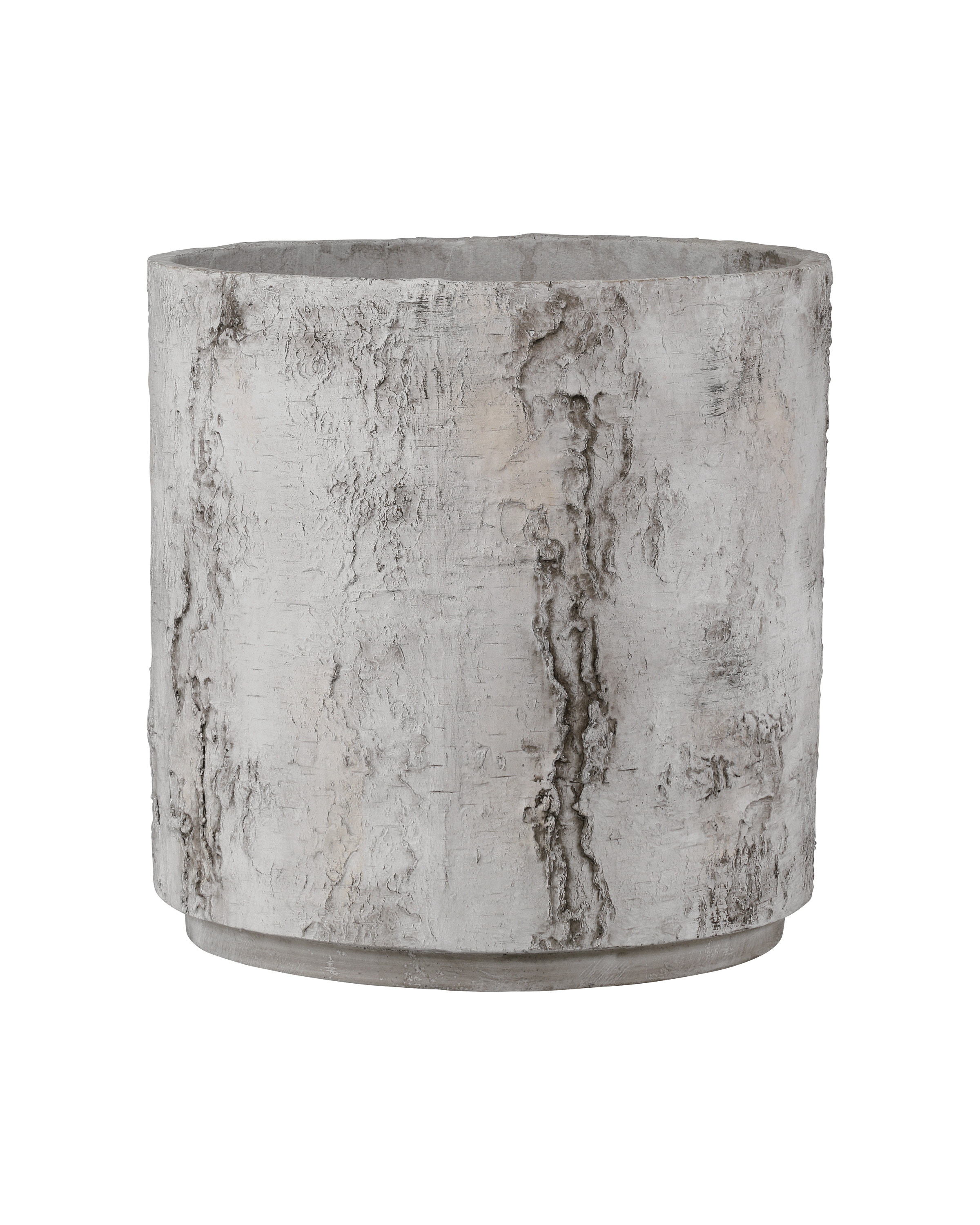 Currey and Company Faux Birch Small Planter 2200-0055
