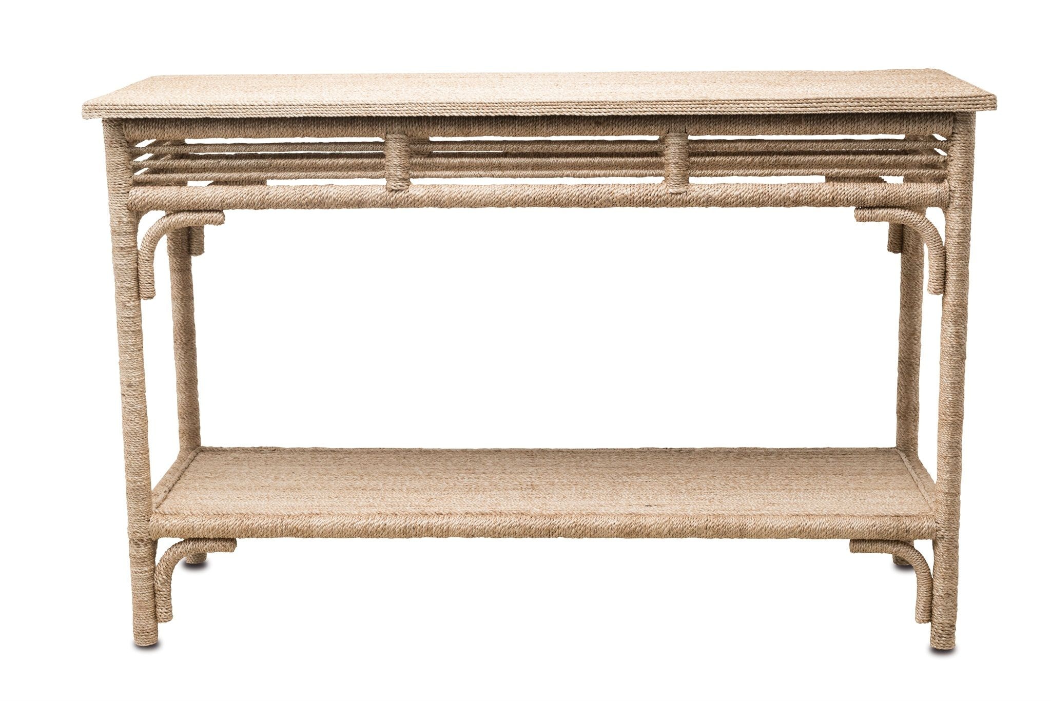 white company console table