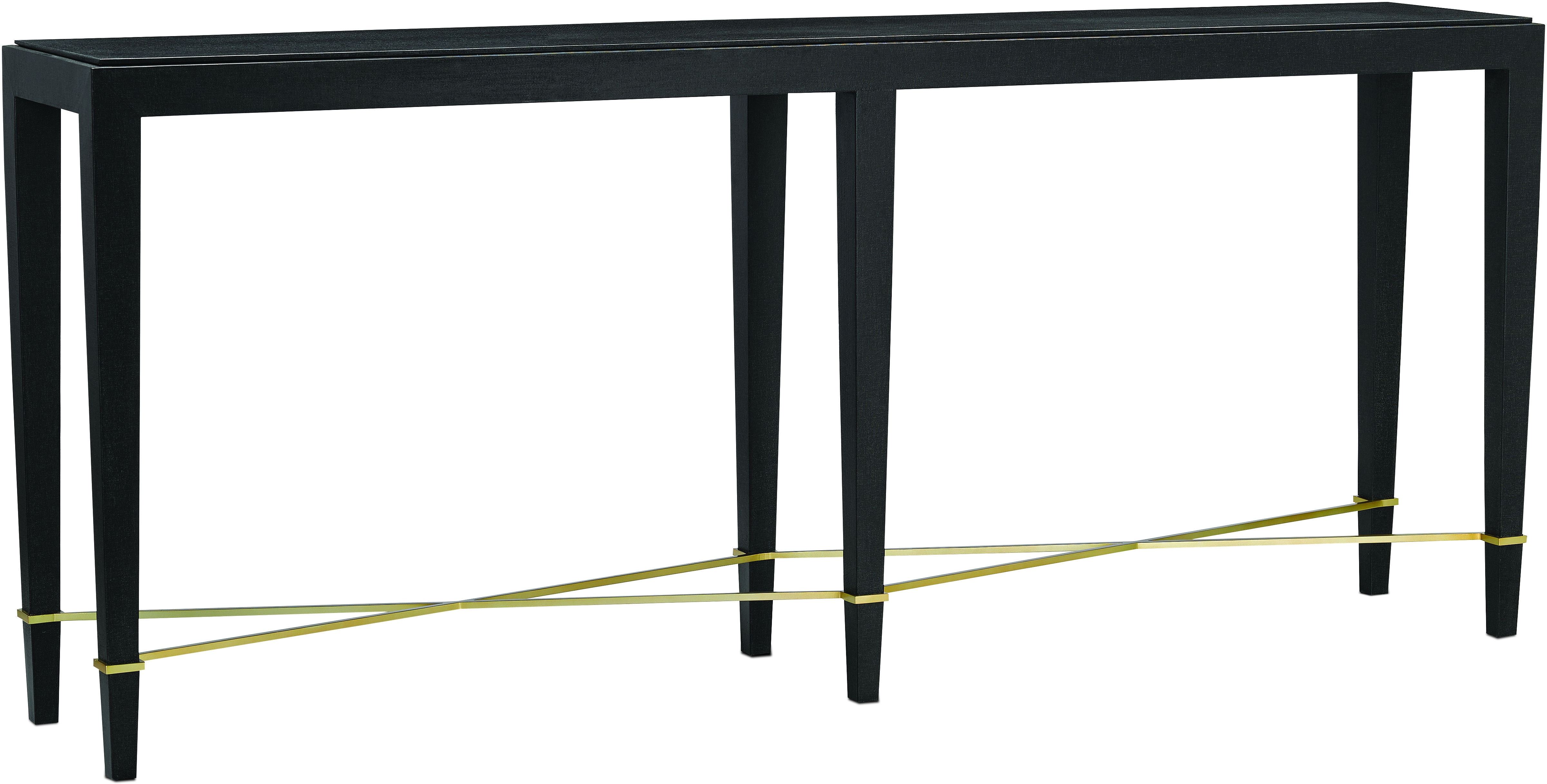 Verona Black Console Table Cy30000097