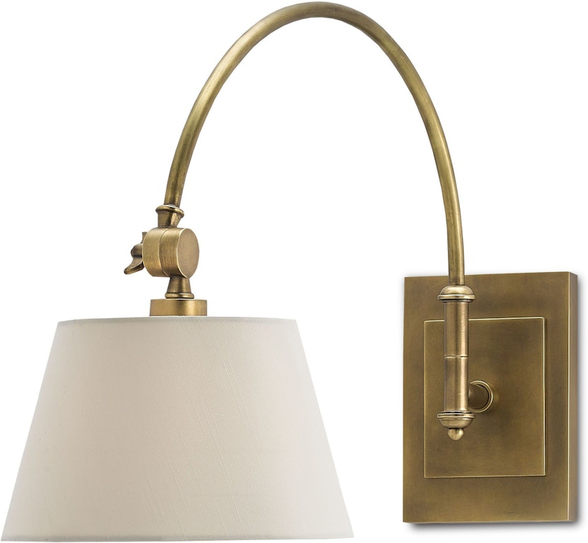 Overture Brass Wall Sconce | Currey & Company
