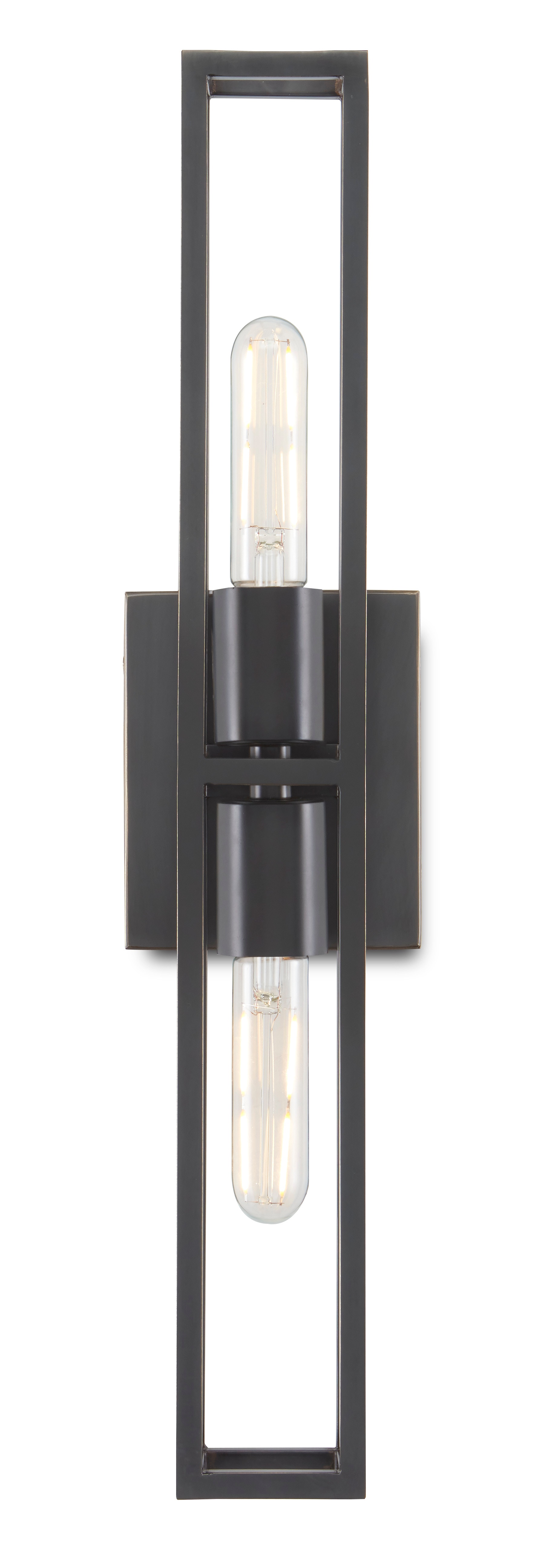 Currey and Company Bergen Bronze Wall Sconce 5800-0021