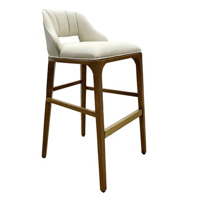 Currey and Company Inga Bar Stool, Endurance Sand 7000-0732