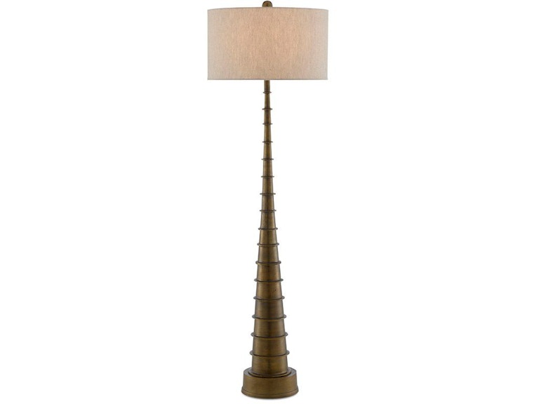 Currey and Company Lamps and Lighting Auger Floor Lamp 8000-0068 - Creative  Interiors and Design