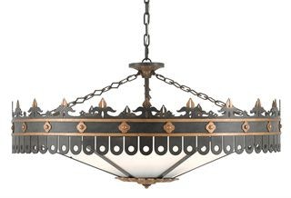 Currey and Company Ceiling Lights Berkeley Chandelier 9000-0181
