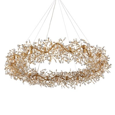 Crystal on sale bud chandelier