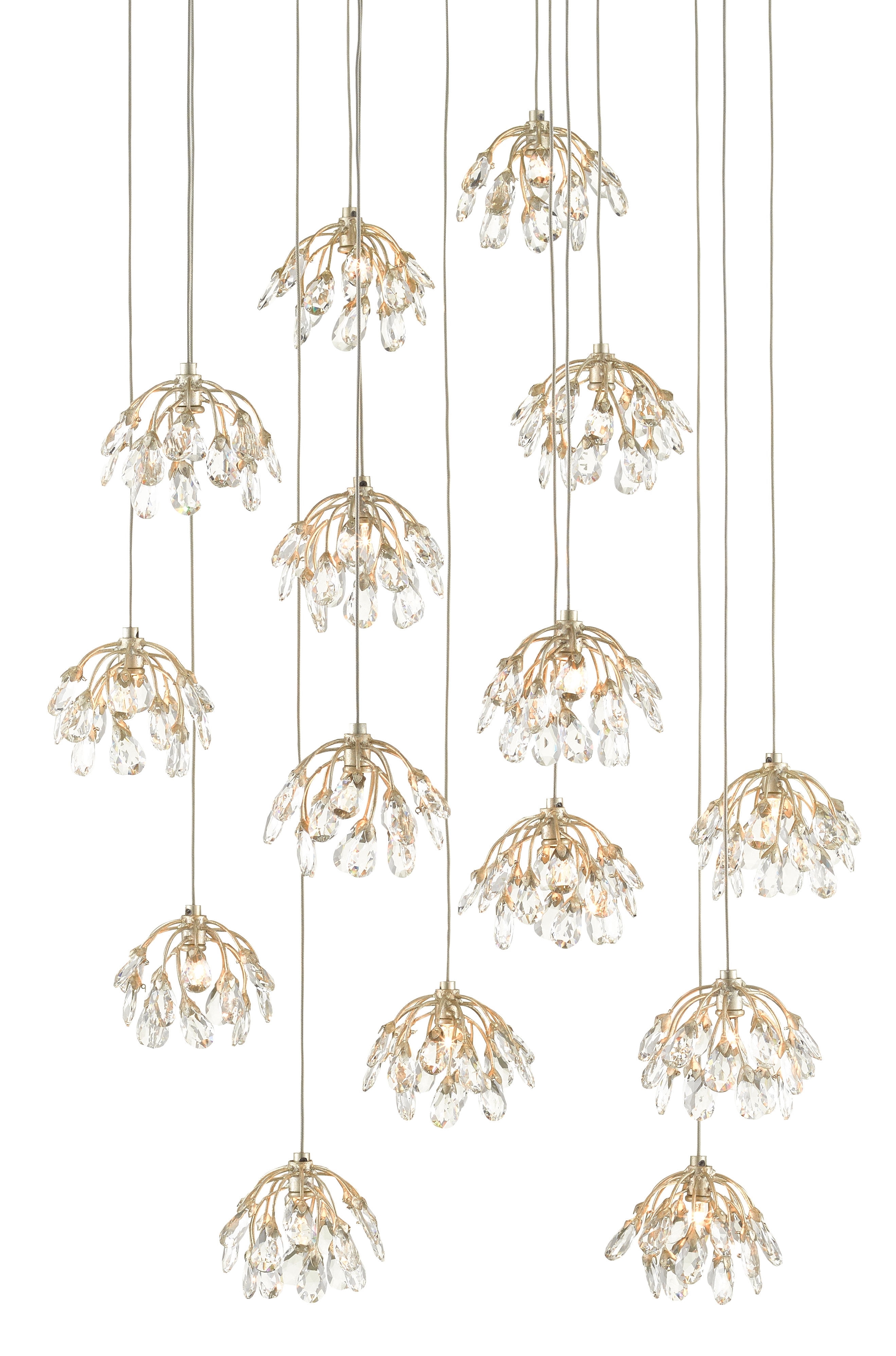 Crystal on sale bud chandelier