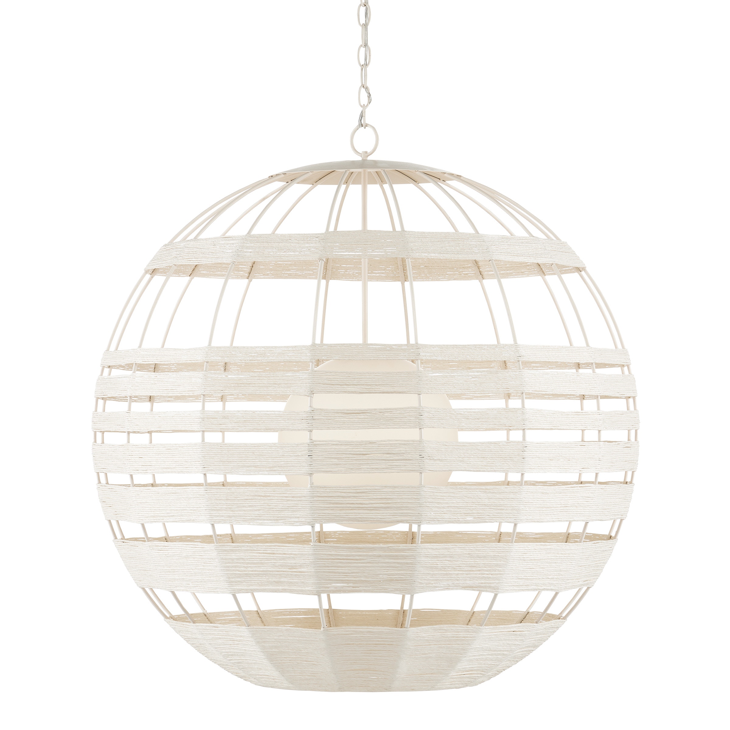 Lapsley White Orb Chandelier 