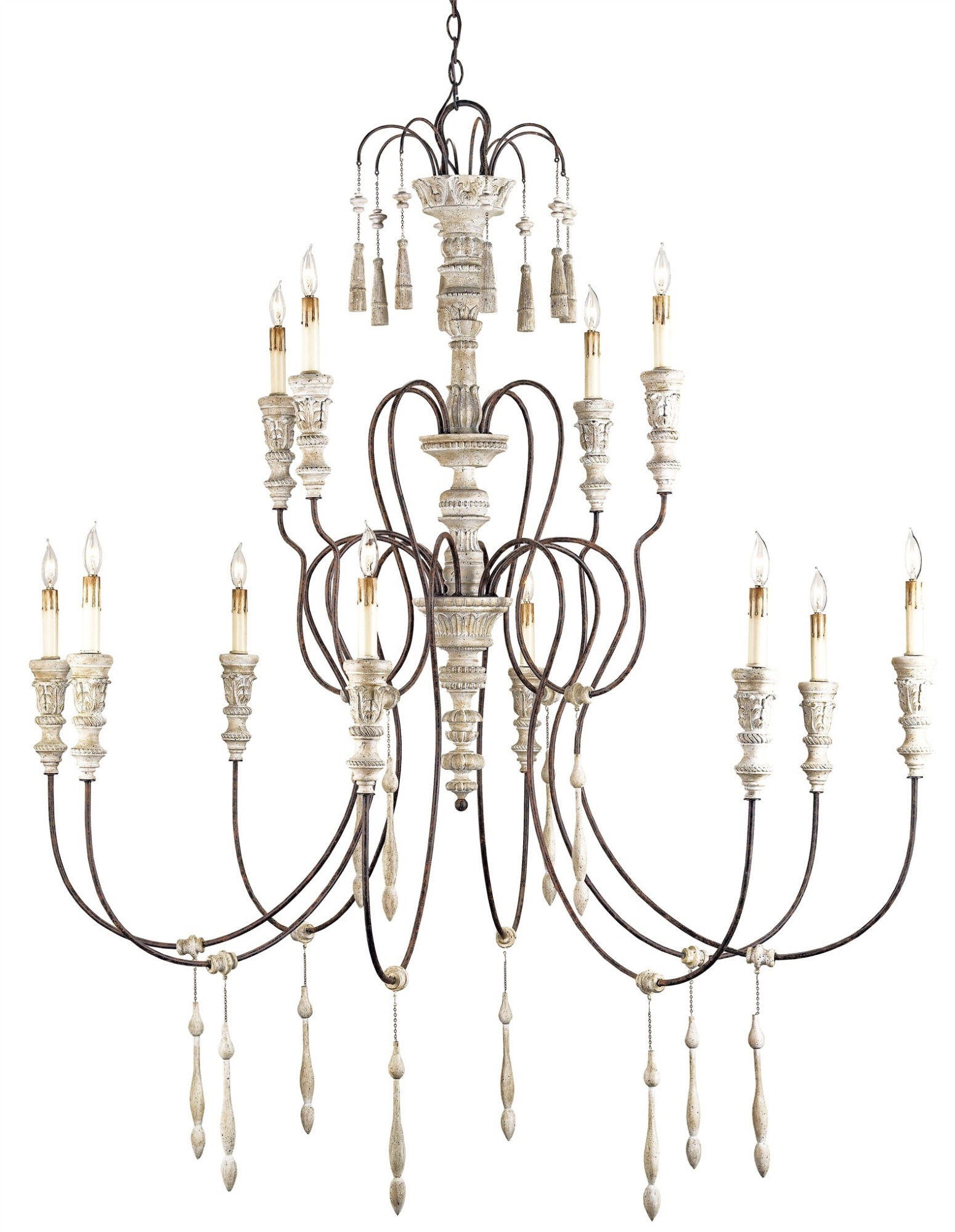 currey and company large chandelier