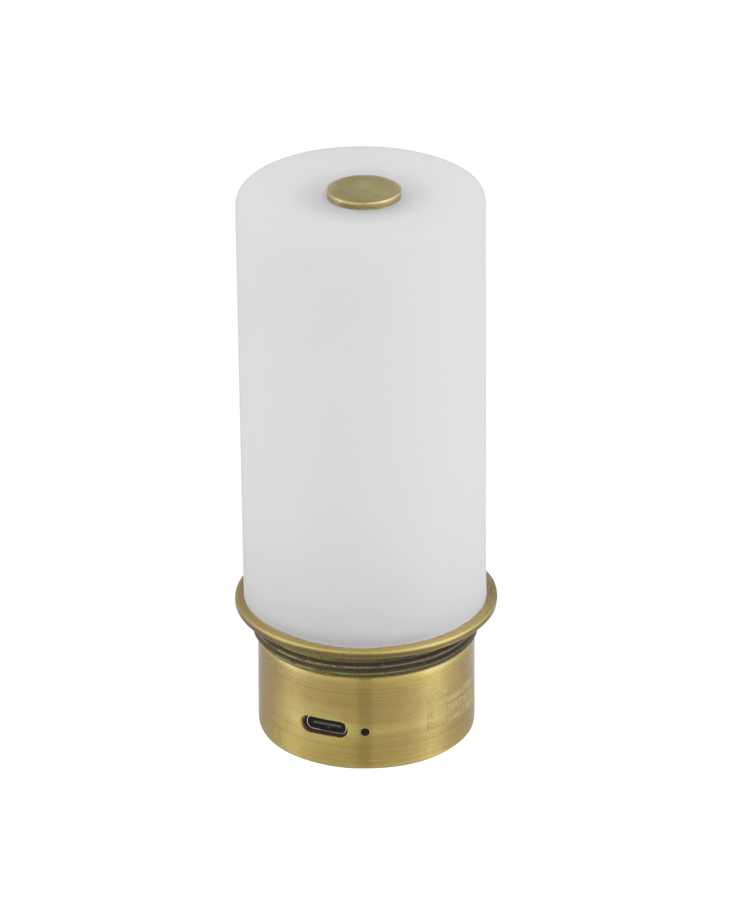  Brass Rechargeable LED Bulb 