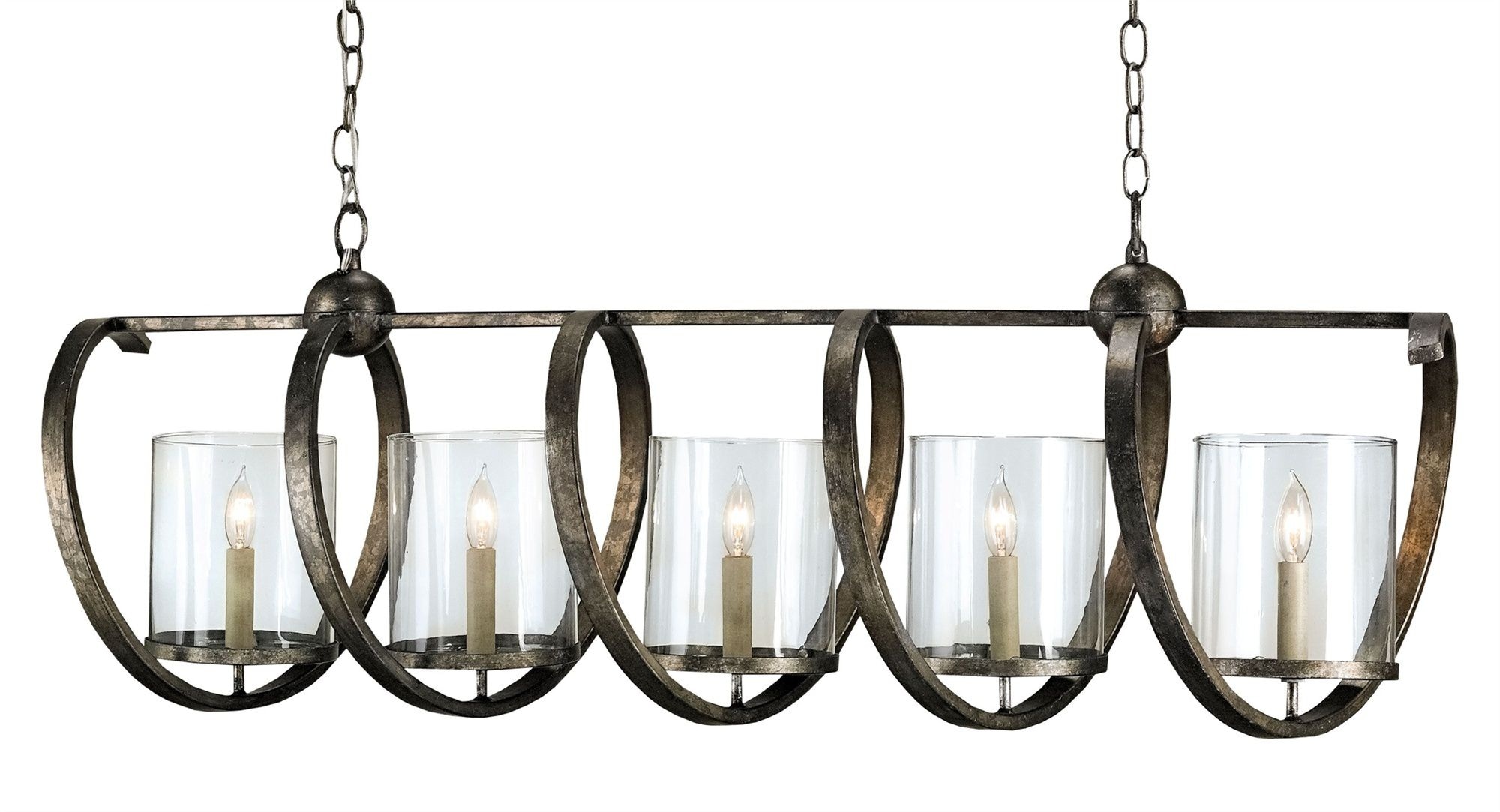 Currey and Company Ceiling Lights Maximus Medium Bronze Chandelier 9915