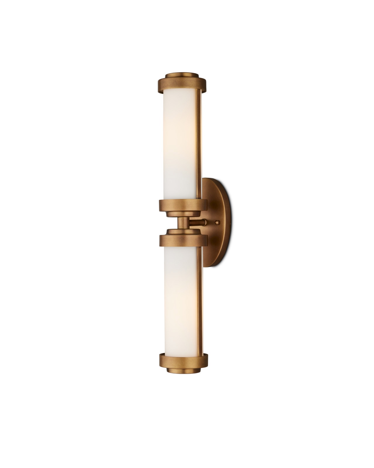Currey and Company Bowland Brass Bath Wall Sconce 5800-0044