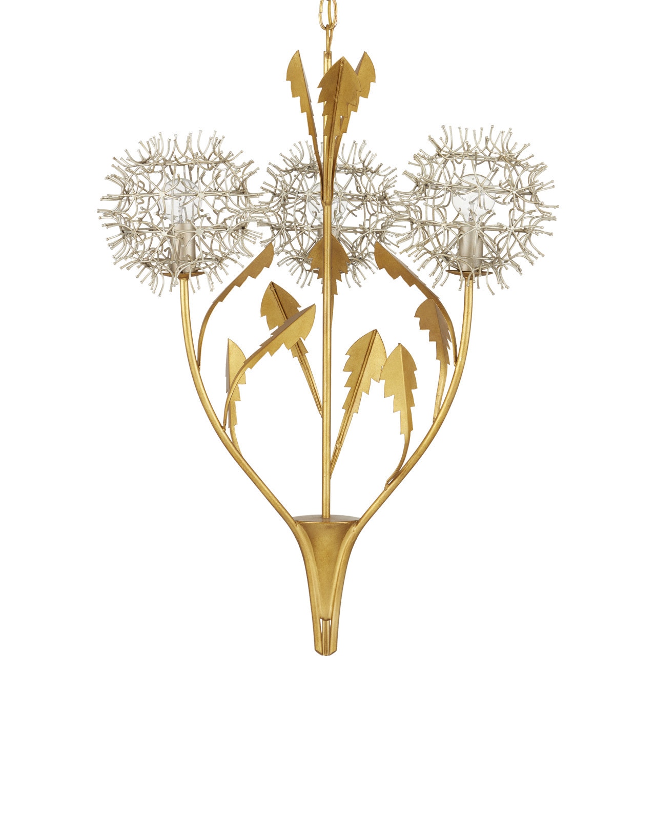 Dandelion Silver and Gold Pendant CY90001081