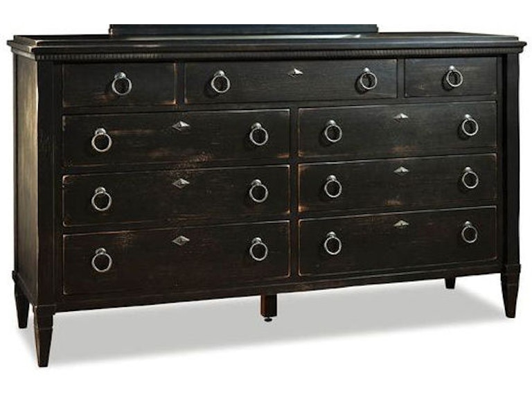 Durham Furniture Bedroom Triple Dresser 145174 Stowers