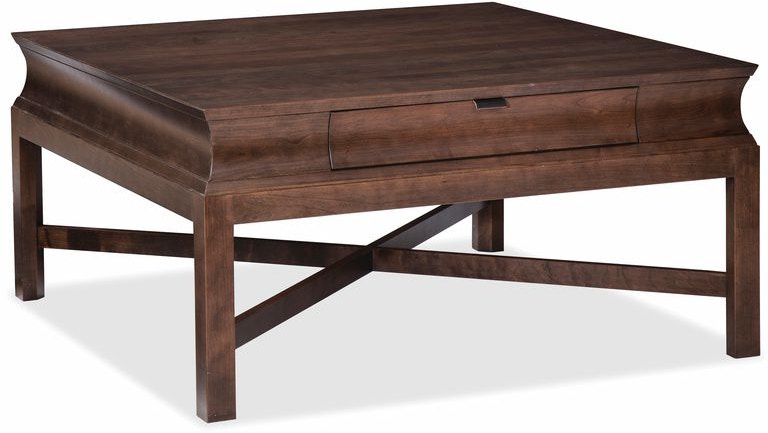 Durham Furniture Cascata Square 1 Drawer Cocktail Table 161-504