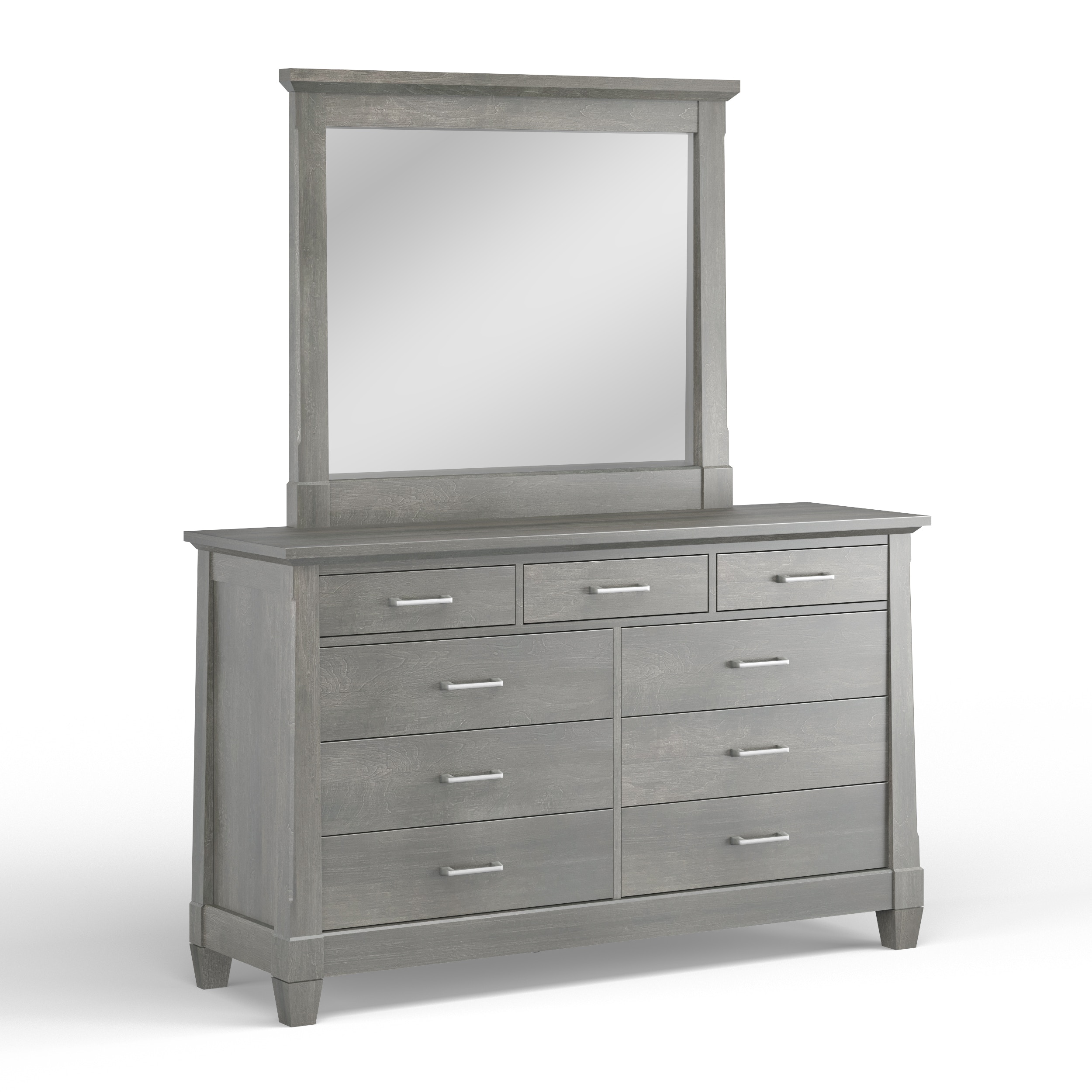 Durham Furniture Bedroom Triple Dresser 216173 Hickory Furniture