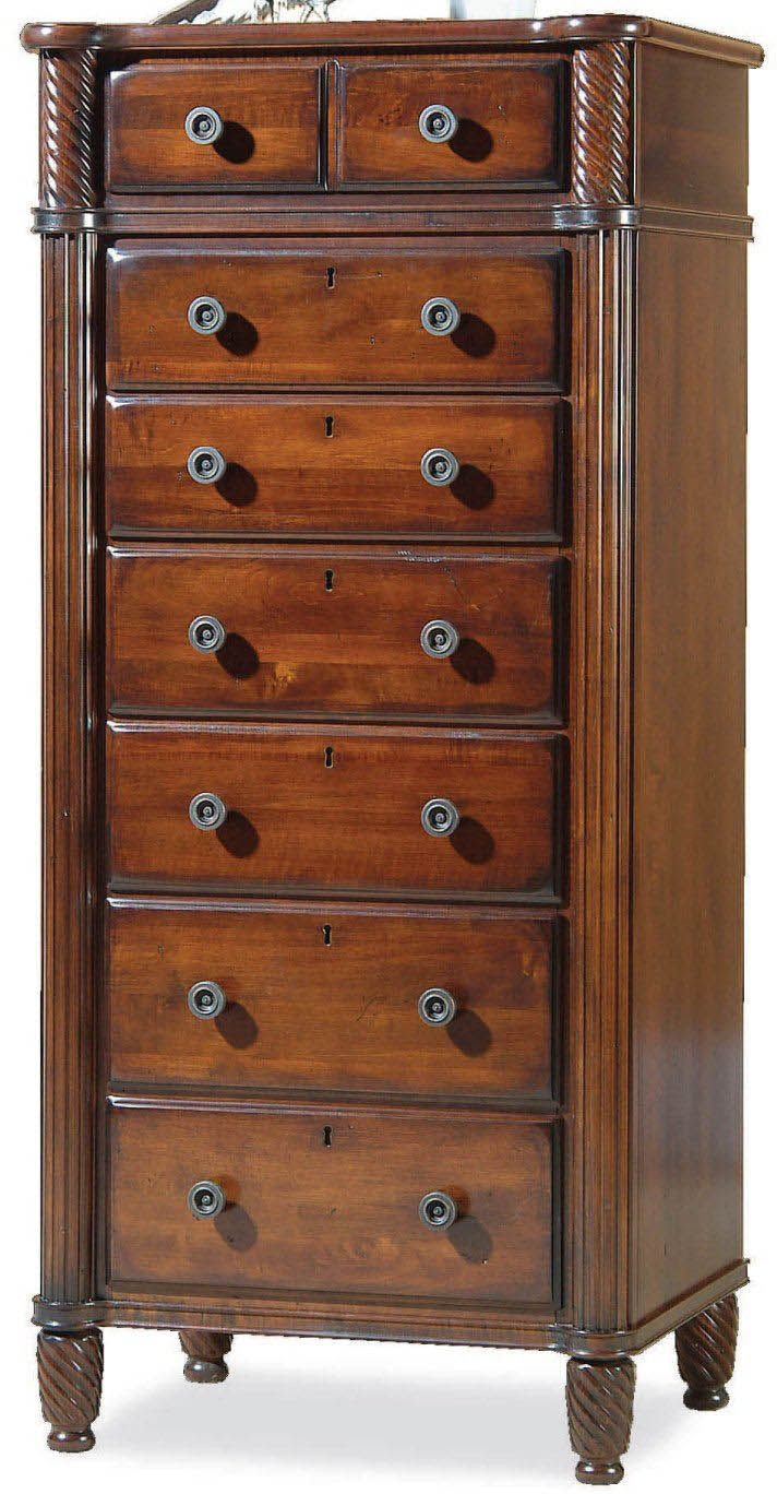 Durham Furniture Bedroom Lingerie Chest 501 167 Hickory