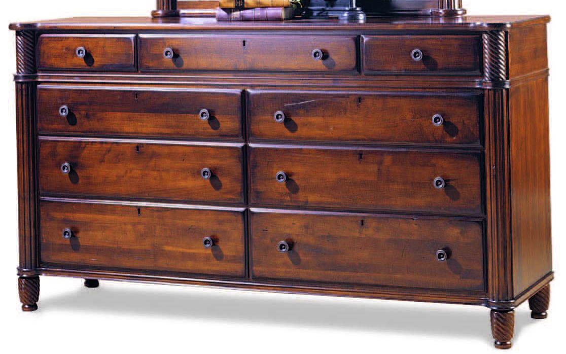 Durham Furniture Bedroom Triple Dresser 501 173 Cottswood