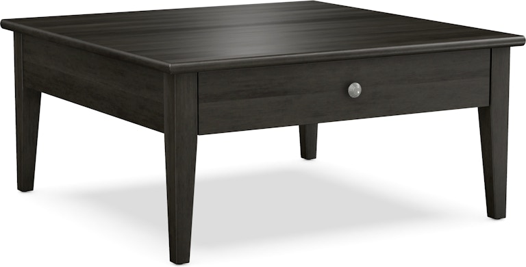 Durham Furniture Tables 38" Square Cocktail Table with Drawer 905-504D