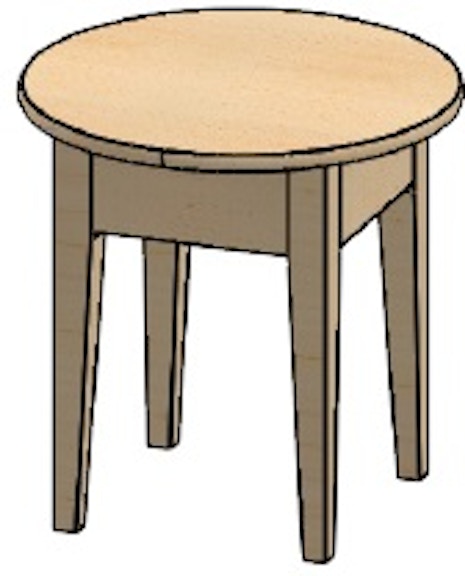 Durham Furniture Tables Round End Table 905-510