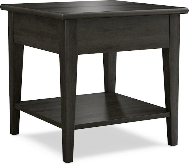 Durham Furniture Tables 24" Square End Table with Shelf 905-531S