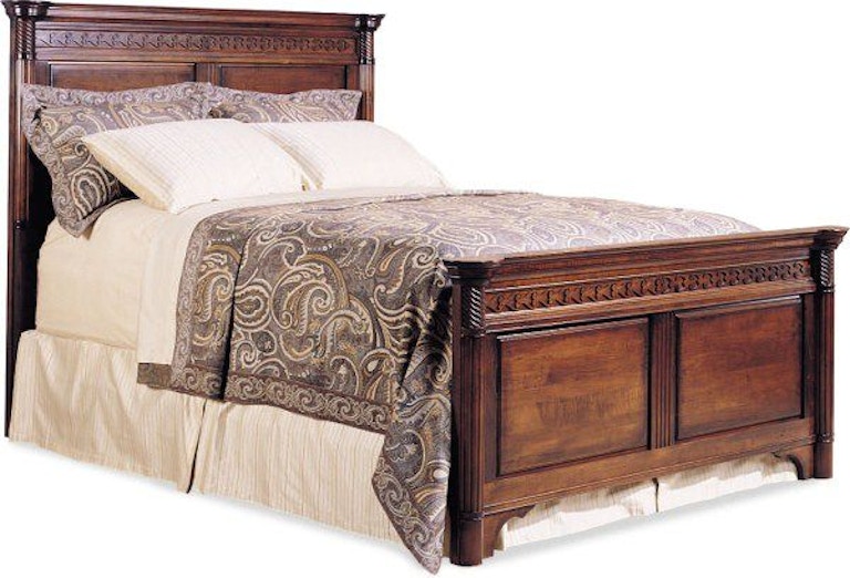 Durham Furniture George Washington Architect Queen Mansion Bed 501-130