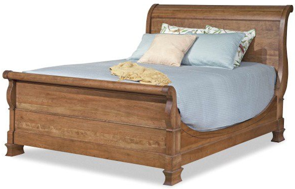 durham bedroom furniture king master sleigh bed