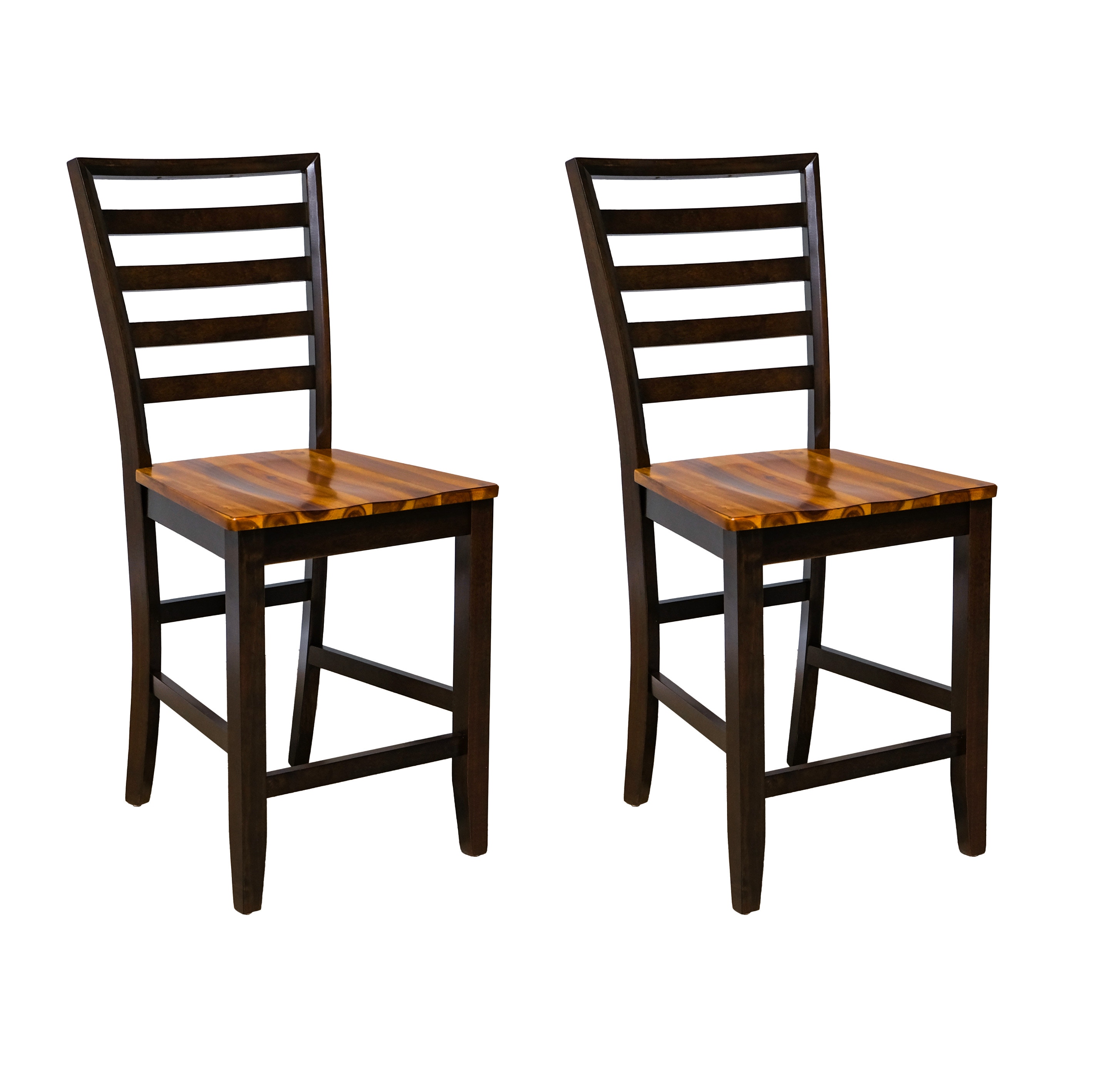 Emerald Home Furnishings Casual Dining Melissa Ladderback Barstool 1267