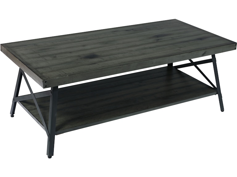 Emerald Home Furnishings Chandler Cocktail Table-Grey T100-0A 091319667