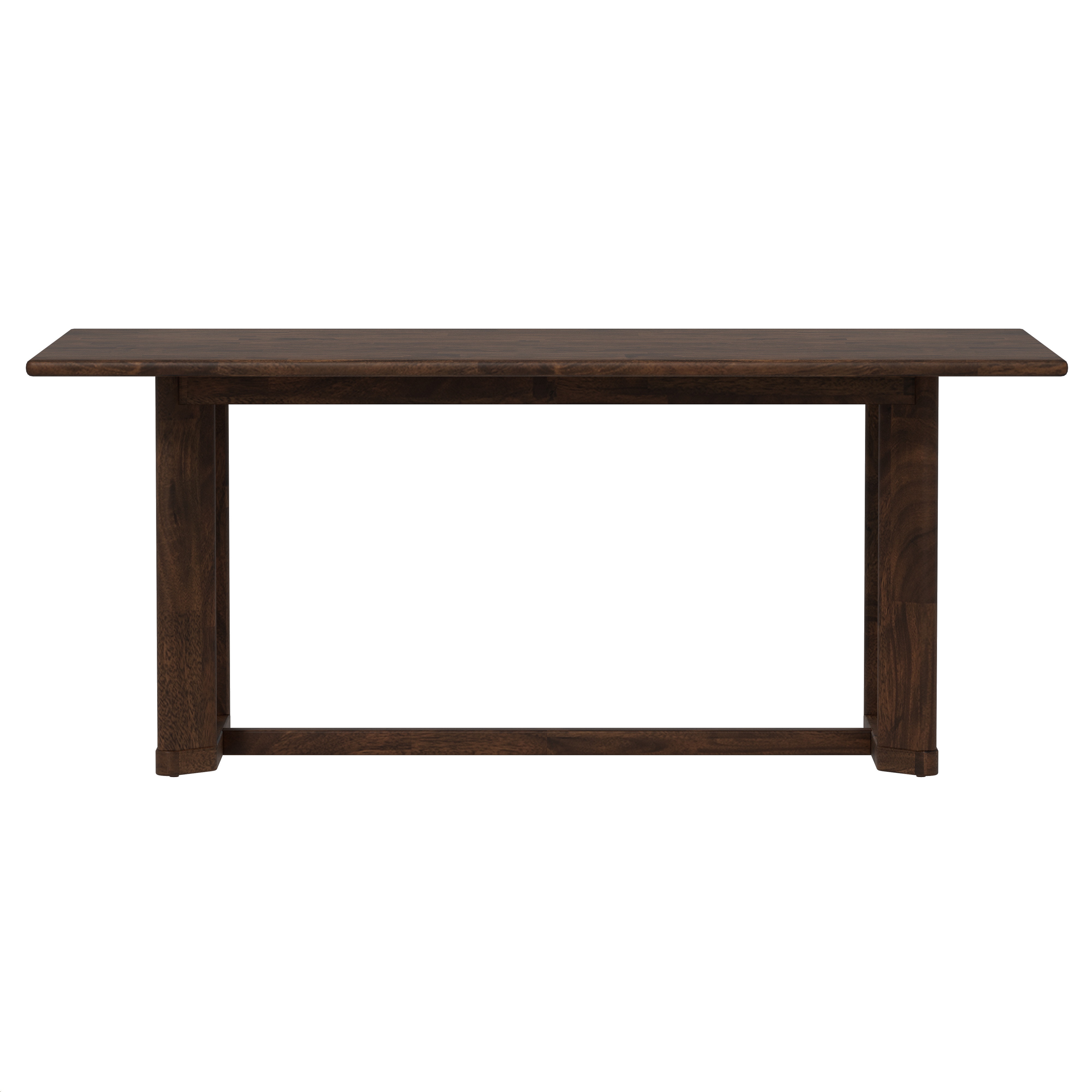 Emerald Home Furnishings Casual Dining Ronan Trestle Dining Table 1169